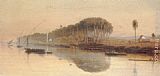 Edward Lear Sheikh Abadeh on the Nile painting